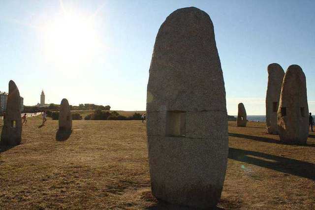 Los Menhires de La Coruña