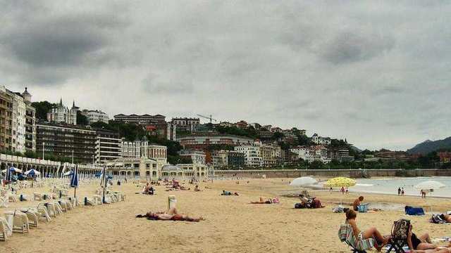 Beach At San Sebastián